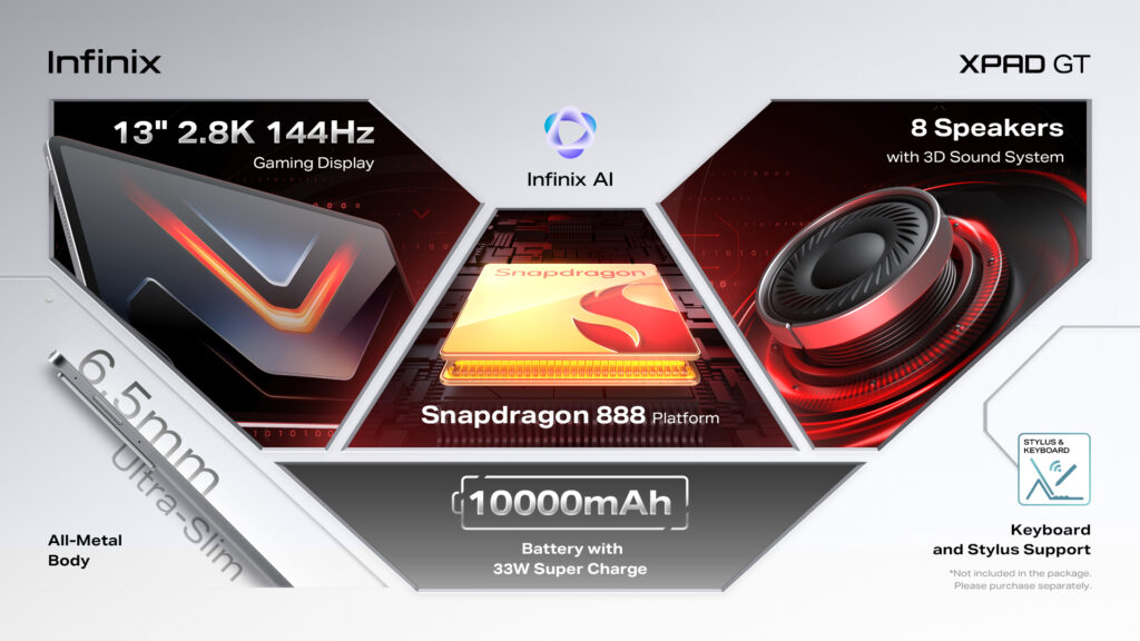 Infinix-XPad-GT-specs-1024x576-1 Bocoran Spesifikasi Infinix XPAD GT Mengemuka, Bawa Chipset Snapdragon 888!
