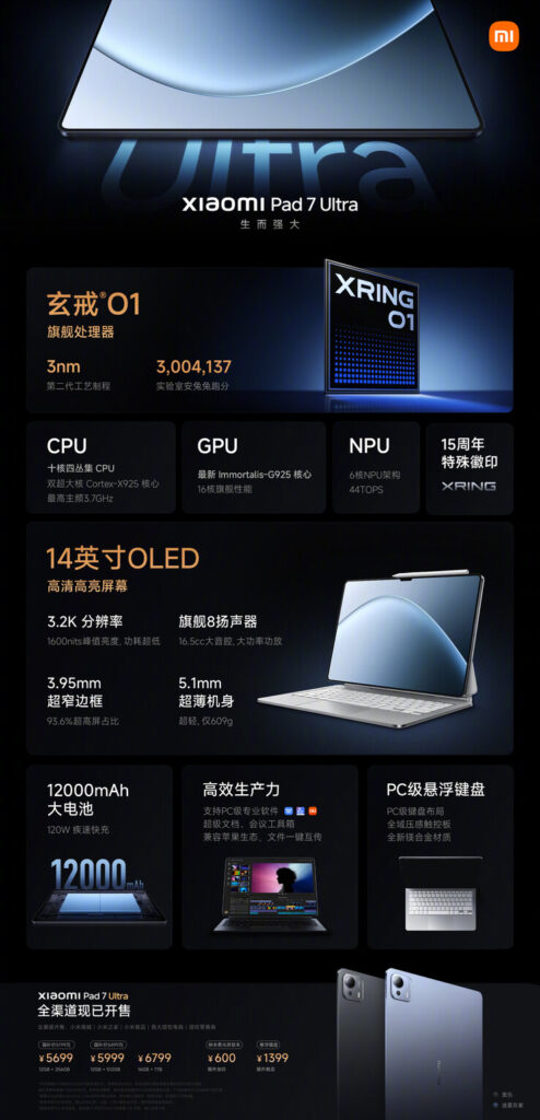 xiaomi-pad-7-ultra-specs-494x1024 Xiaomi Pad 7 Ultra akan Jadi Tablet Pertama dengan Chipset Xring O1